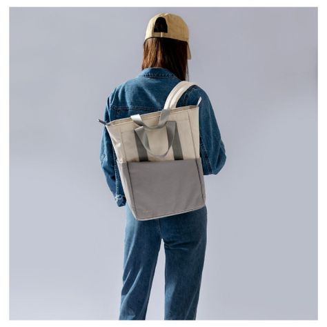 Tomtoc Mochila Slash para Notebook /Macbook Pro de 14" - 12L - Gris-6