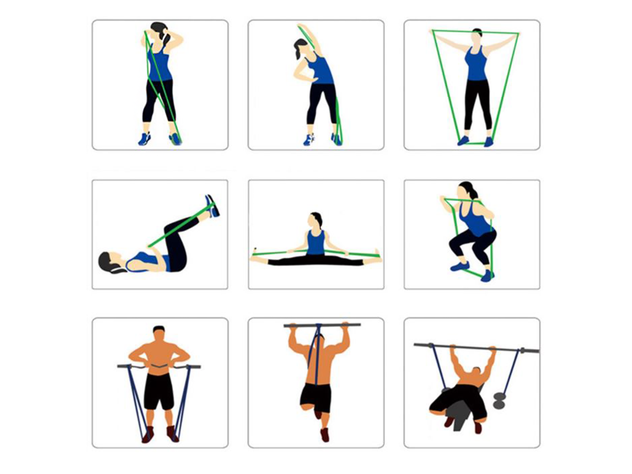 Banda Pull up 22mm Negro Crossfit Calistenia-3