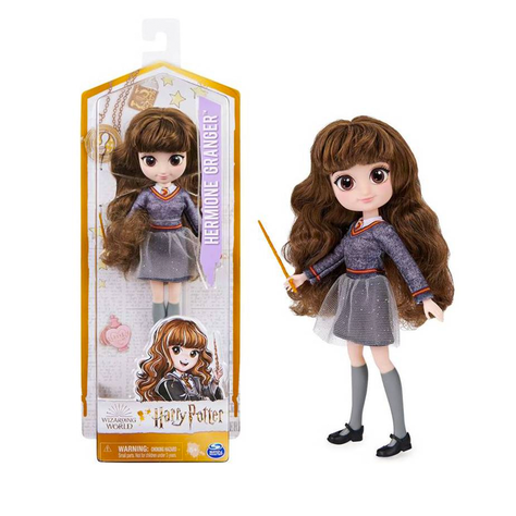 Muñeca Hermione Granger 20 cm Articulada Incluye Varita-1