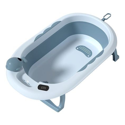 BAÑERA VOAYGE VG-008 CON COJIN Y TERMOMETRO BLUE-1