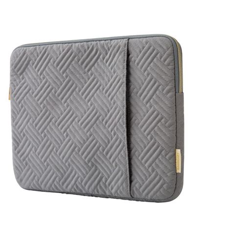 Bagsmart - Funda para notebook de 13 - 13.3" - Gris-2
