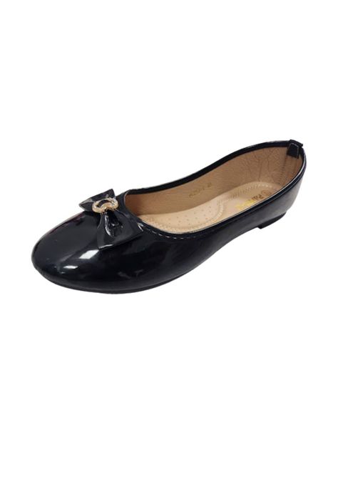 Ballerina Mujer Negro Charol-0