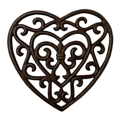 Posa Olla o Pava diseño Corazón-0