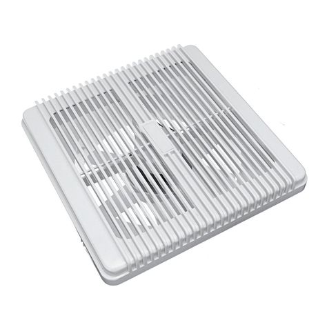 Extractor de Aire 8″ Cuadrado Certificado para Baño-2