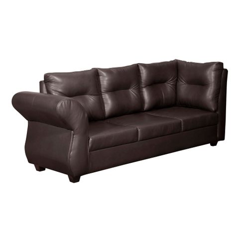 Sofa Seccional 3-2 Emma PU Café-3