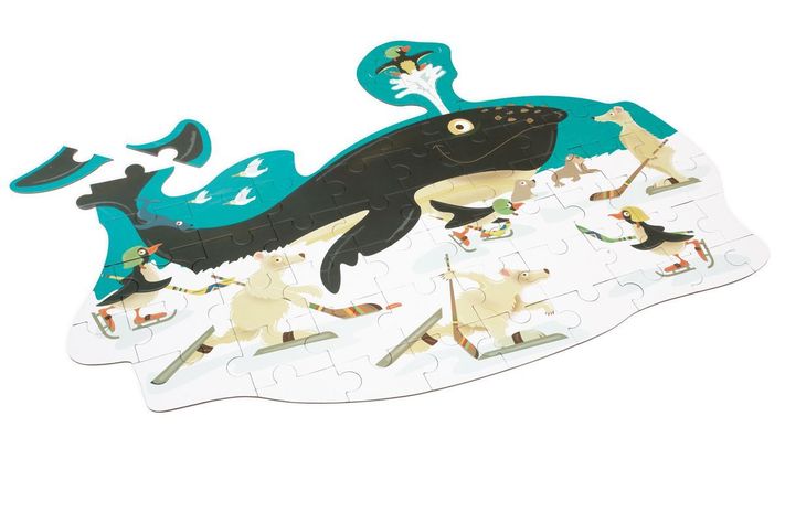 PUZZLE 60PCS CON FORMA, BALLENA-1