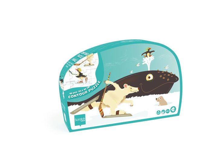 PUZZLE 60PCS CON FORMA, BALLENA-2