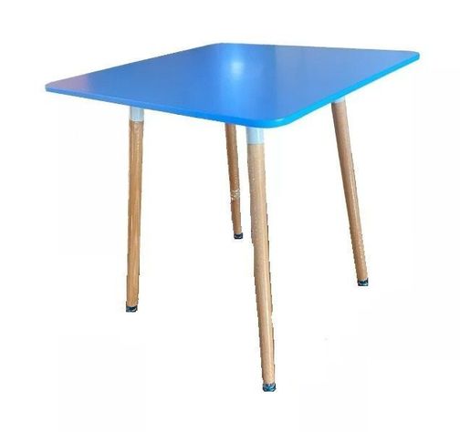 Mesa comedor 75cm MDF Light Blue-0