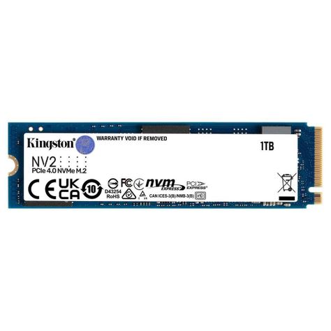 Unidad de Estado Sólido Kingston NV2, 1TB NVMe, PCIe 4.0, Lectura 3500 MB/s Escritura 2100 MB/s-1