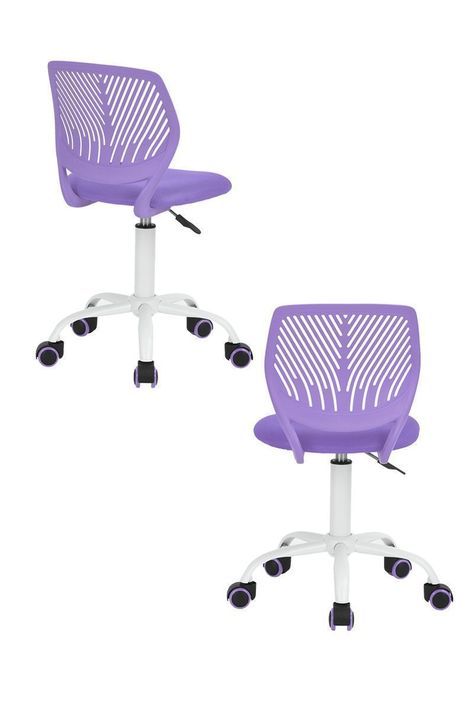 Silla Oficina PP Altura Ajustable Lila-3
