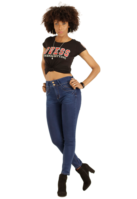 Jeans Sweet Zulia Blue Mujer -0