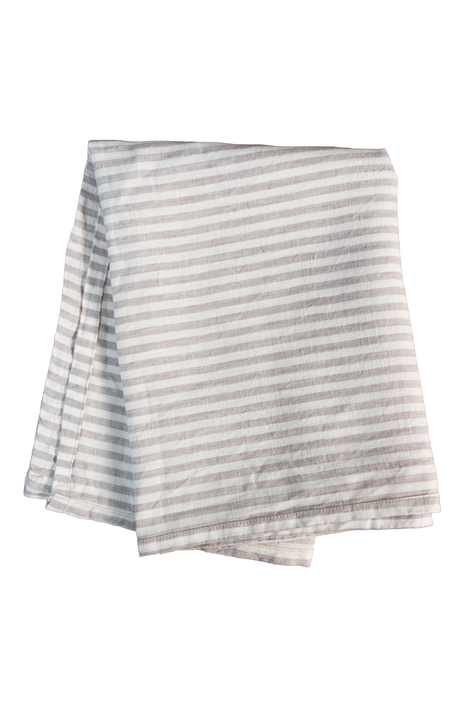 Paño De Cocina Gris a Rayas-1