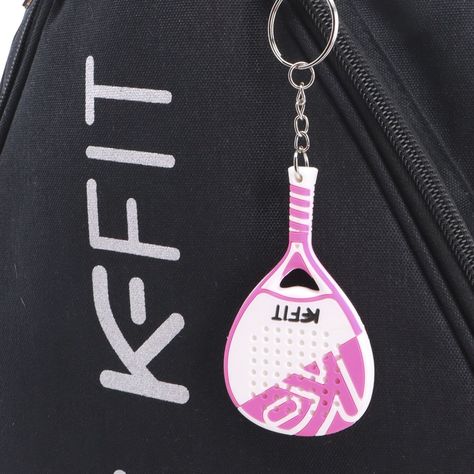Llavero Pala Padel Magenta-1