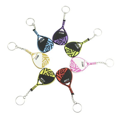 Llavero Pala Padel Magenta-2