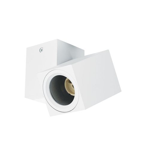 Foco Duplo Orientable GU-10 Blanco-1