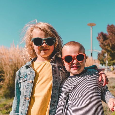 Lentes De Sol Para Niños Chill 2+ Celeste-3
