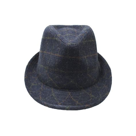 Sombrero Inglés Fantasía Azul  Talla L/XL-0