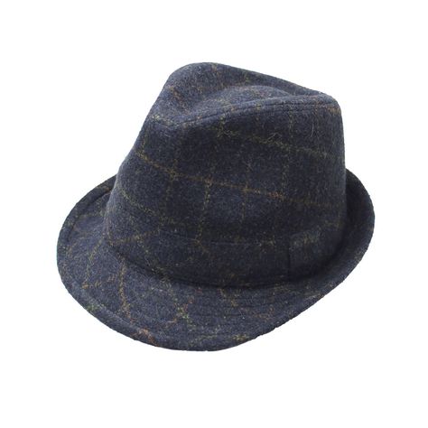 Sombrero Inglés Fantasía Azul  Talla L/XL-1