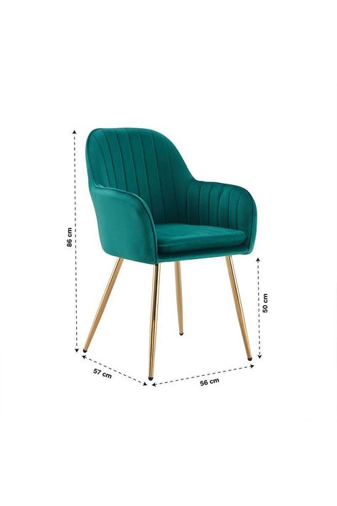 Pack 2 Sillas de Comedor Sitial Alessandro Verde-2