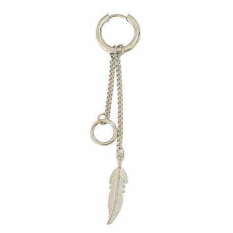 Aro Largo Kpop Pluma Cosplay Punk Drop Doble Uso Unidad Moda-0