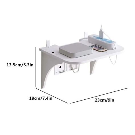 Soporte Repisa De Almacenamiento Para Pared Unicolor-4