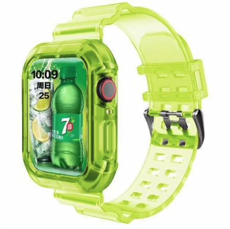 Correa Para Applewatch 38/40/41mm Vintage Neon Amarilla-0