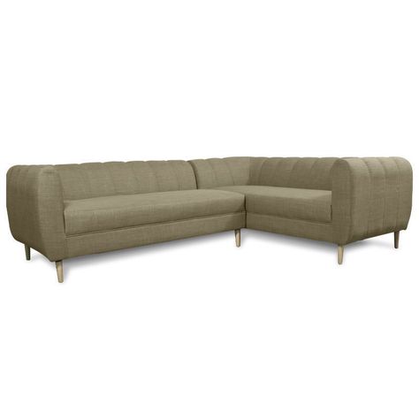 Seccional Lynette Felpa Beige-1