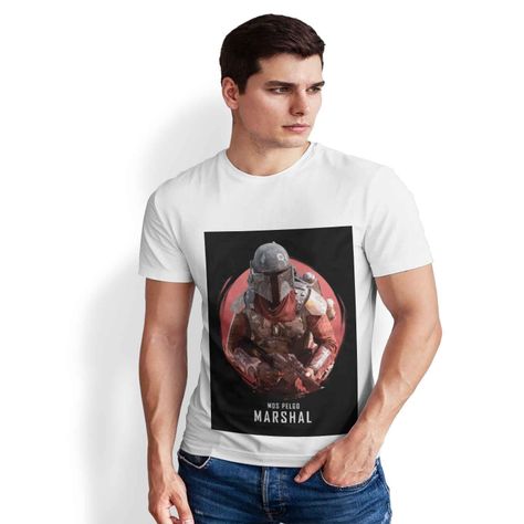 Polera Manga Corta Star Wars - The Mandalorian D1-2