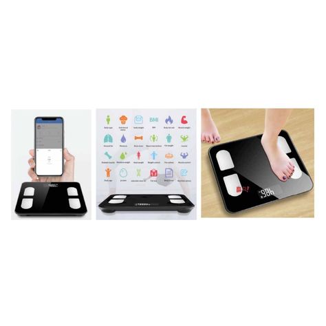 Pesa Digital Smart Bluetooth 180kg Con Medidor Imc - Puntostore-1