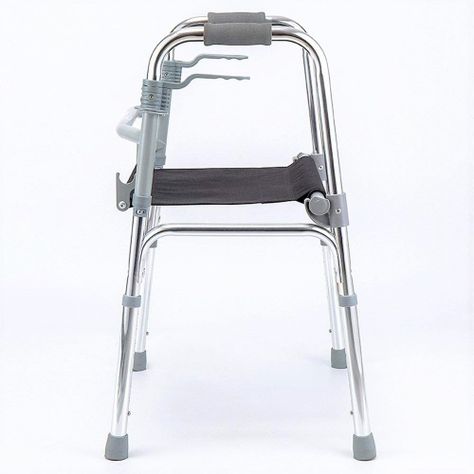 Andador Aluminio Plegable con Asiento-3