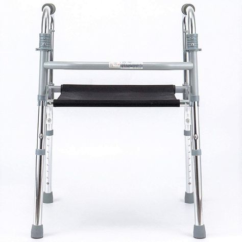 Andador Aluminio Plegable con Asiento-2