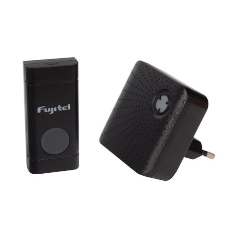 TIMBRE INALAMBRICO FUJITEL TI290 220V 48 MELODÍAS NEGRO-1