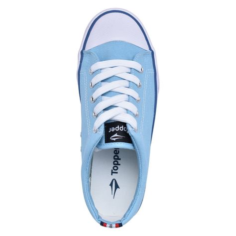 Zapatilla Topper Unisex Derby Celeste-3