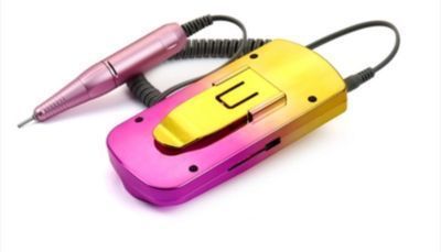 Pulidor Uñas Sg-702 Profesional Recargable Rosa-0