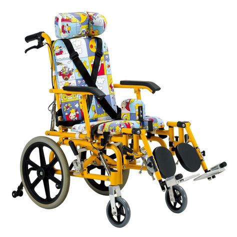 Silla de Ruedas Reclinable Infantil-0