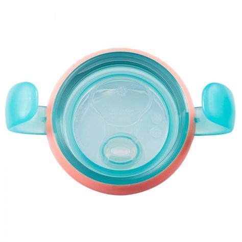 pack 2 Vasos antiderrame chupete Silicona 207ml con asas-4