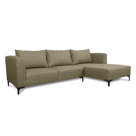 Seccional Suria Felpa Beige-1