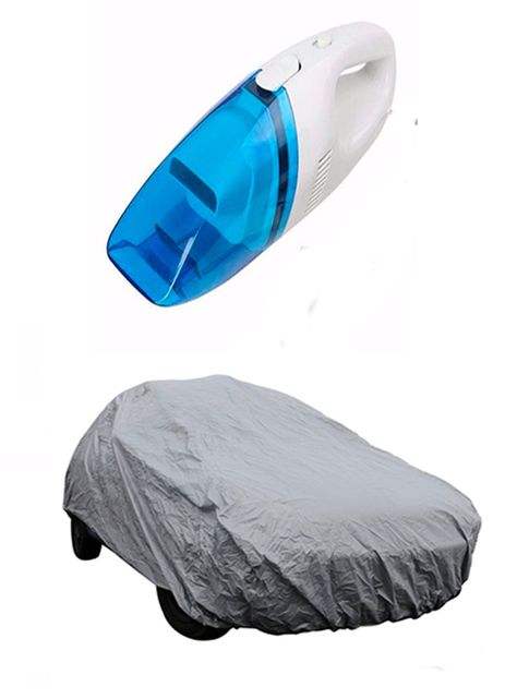 Tripack auto funda+aspiradora+compresor -1