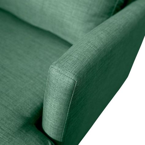 Sofá Aldara Felpa Verde 2C-2