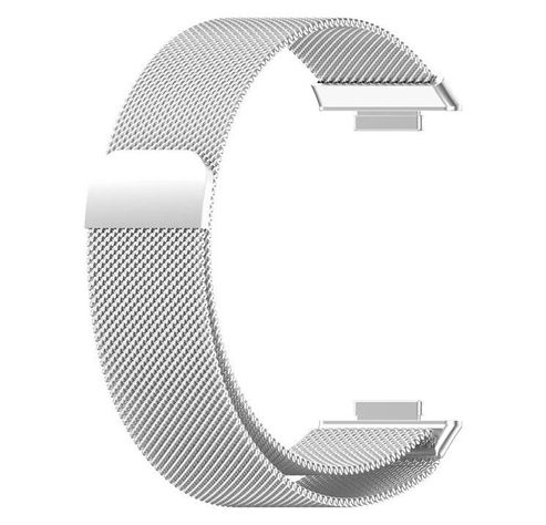 Correa Magnetica Compatible Con Huawei Watch Fit 2  Plata-0