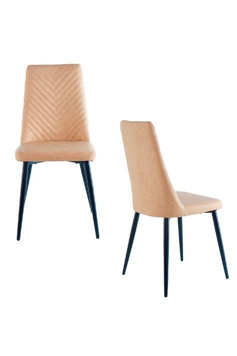 Pack 2 Sillas De Comedor Beige-2