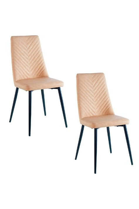 Pack 2 Sillas De Comedor Beige-0