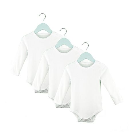 Set de Tres Bodys Liso Blanco Pumucki-0