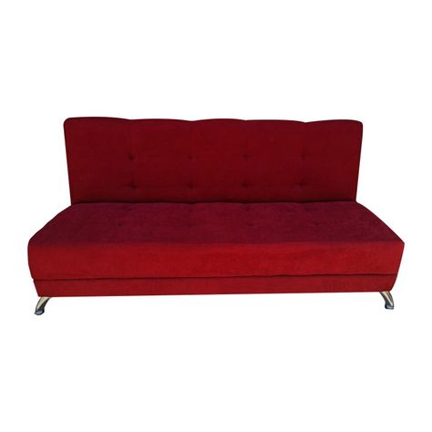 Futon Patagonia Felpa Rojo 3 Cuerpos Pmetal-1