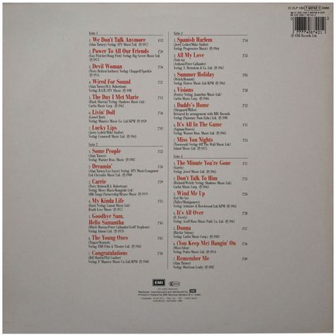 CLIFF RICHARD - REMEMBER ME BEST OF (2LP) VINILO USADO-1