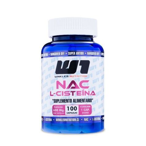 Protector Hepático NAC L-cisteína 600mg 100 cáps.-0