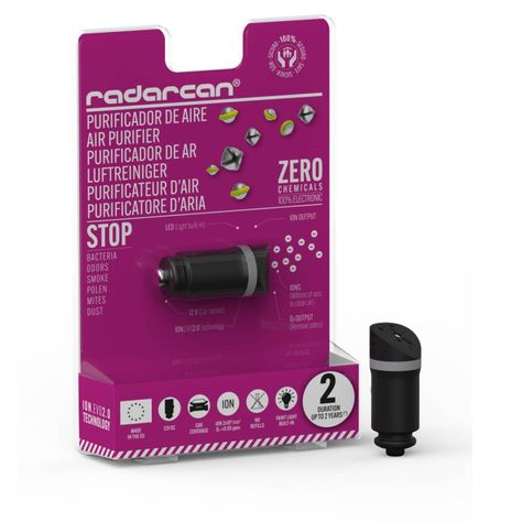 PURIFICADOR AIRE PARA AUTOS RADARCÁN R-501 -0