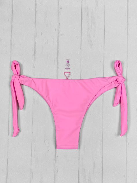 Daikiri Bottom de Bikini Lazos Rosa-3