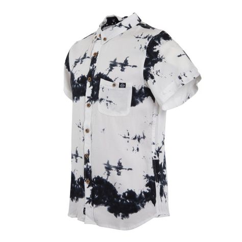 Camisa Kids White and Black-1