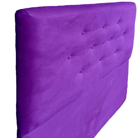 Respaldo Arles King Felpa Morado-2